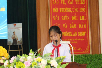 LIÊN ĐỘI TRƯỜNG THCS YÊN CHÍNH CHÀO MỪNG ĐẠI HỘI ĐẠI BIỂU ĐOÀN TNCS HỒ CHÍ MINH XÃ PHONG DOANH LẦN THỨ I, NHIỆM KỲ 2025–2030